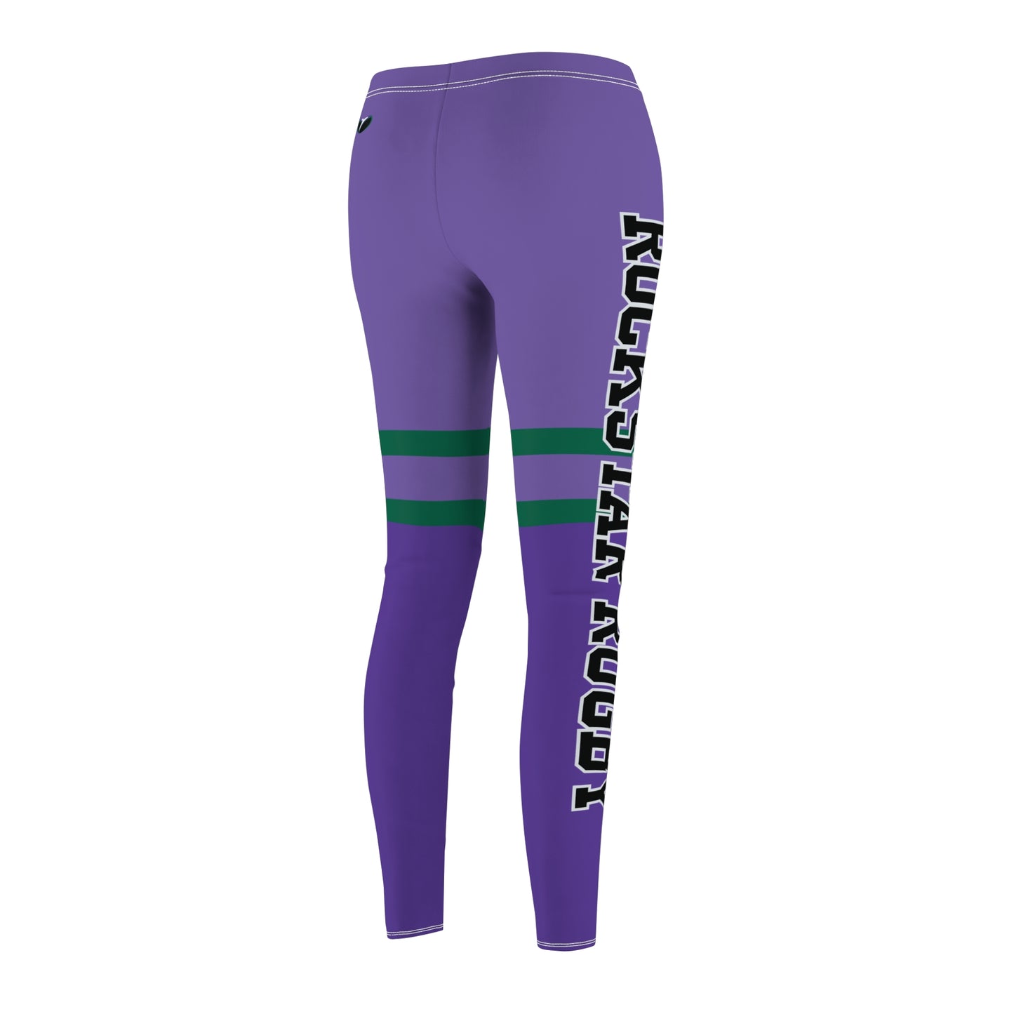 Grape Soda Rockstar Rugby Leggings (Thigh High & Leg Logo)