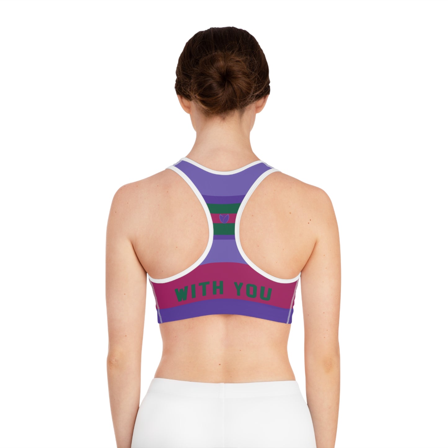 Raspberry Soda Seamless Sports Bra
