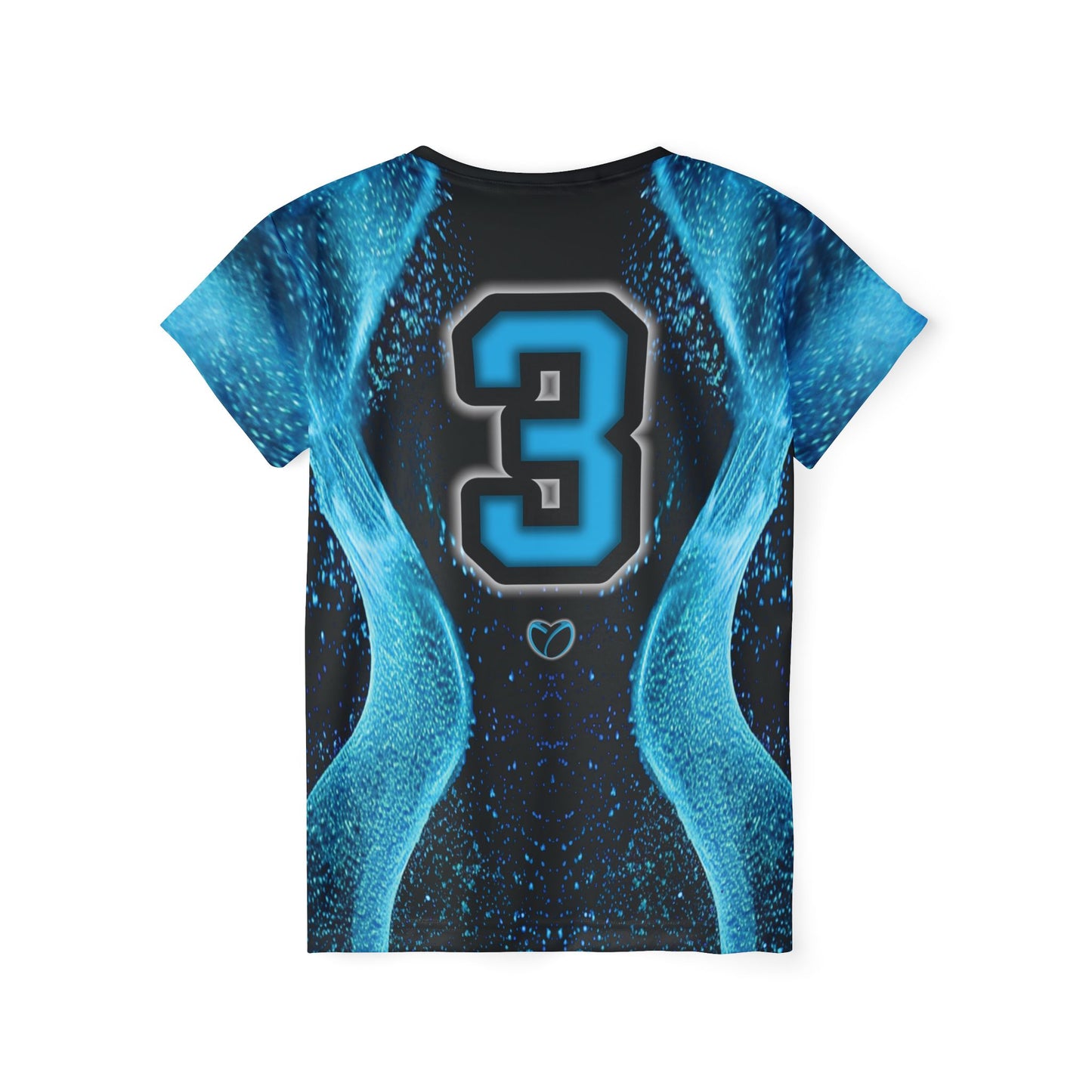 Glow Up Jersey - All Cyan #3