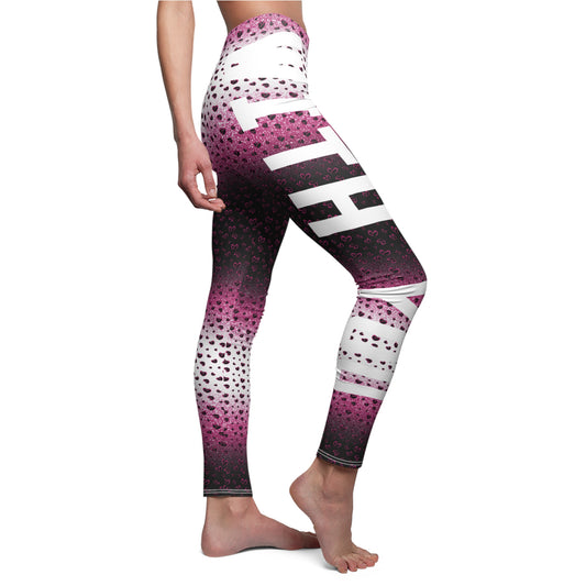Pink Stardust & <3's With You Leggings