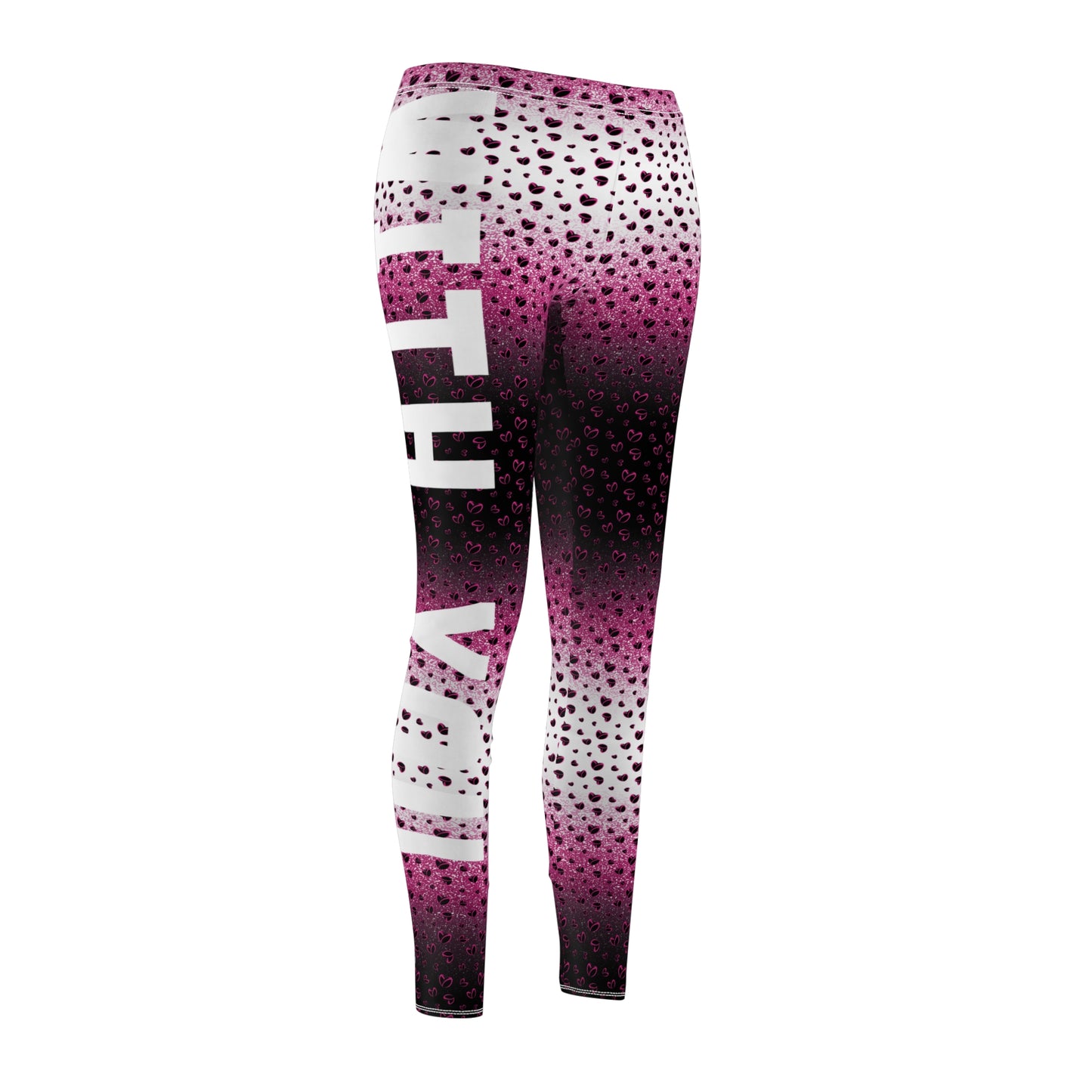 Pink Stardust & <3's With You Leggings
