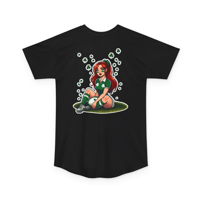 Lucky Shamrocks Long Body Urban Tee