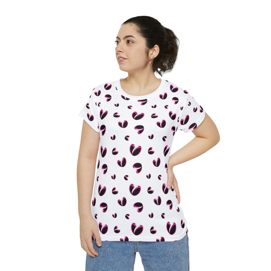 Rugby <3's Short Sleeve Shirt (White)