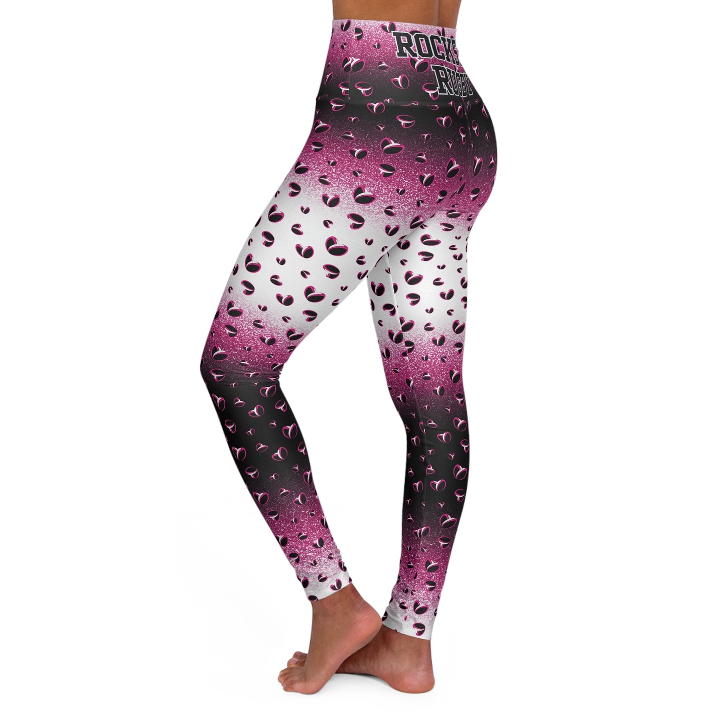 Pink Stardust & <3's High Waisted Leggings