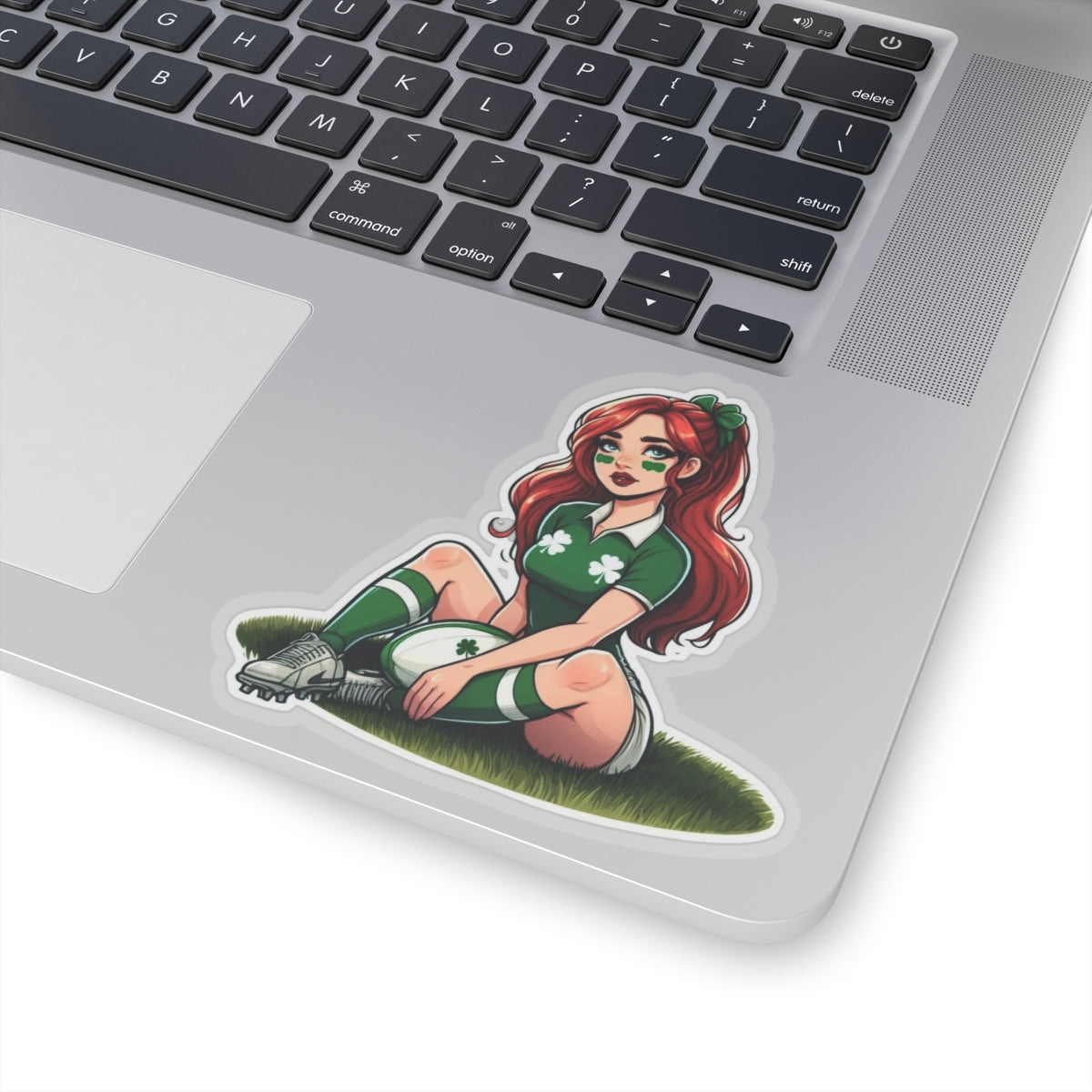 Lucky Shamrocks Kiss-Cut Sticker