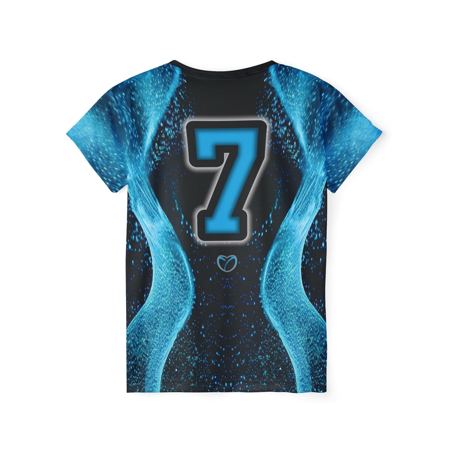 Glow Up Jersey - All Cyan #7
