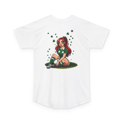 Lucky Shamrocks Long Body Urban Tee