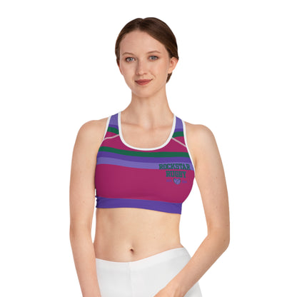 Raspberry Soda Seamless Sports Bra