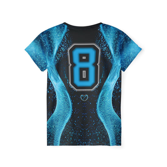 Glow Up Jersey - All Cyan #8