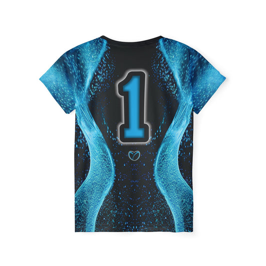 Glow Up Jersey - All Cyan #1