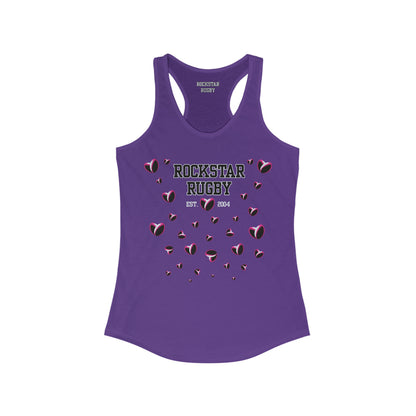 Rugby <3's Slim Fit Racerback Tank