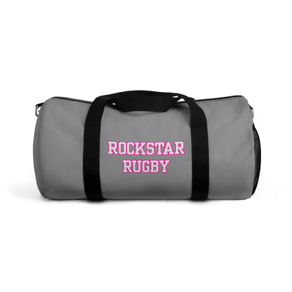 Rockstar Rugby Basic Grey Duffel Bag