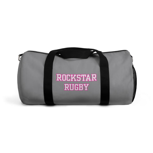 Rockstar Rugby Basic Grey Duffel Bag