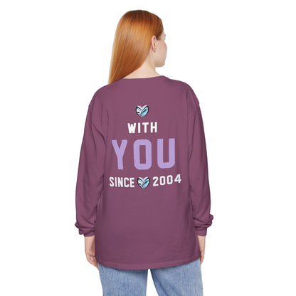 Blueberry Trails Since 2004 Comfy Long Sleeve T-Shirt