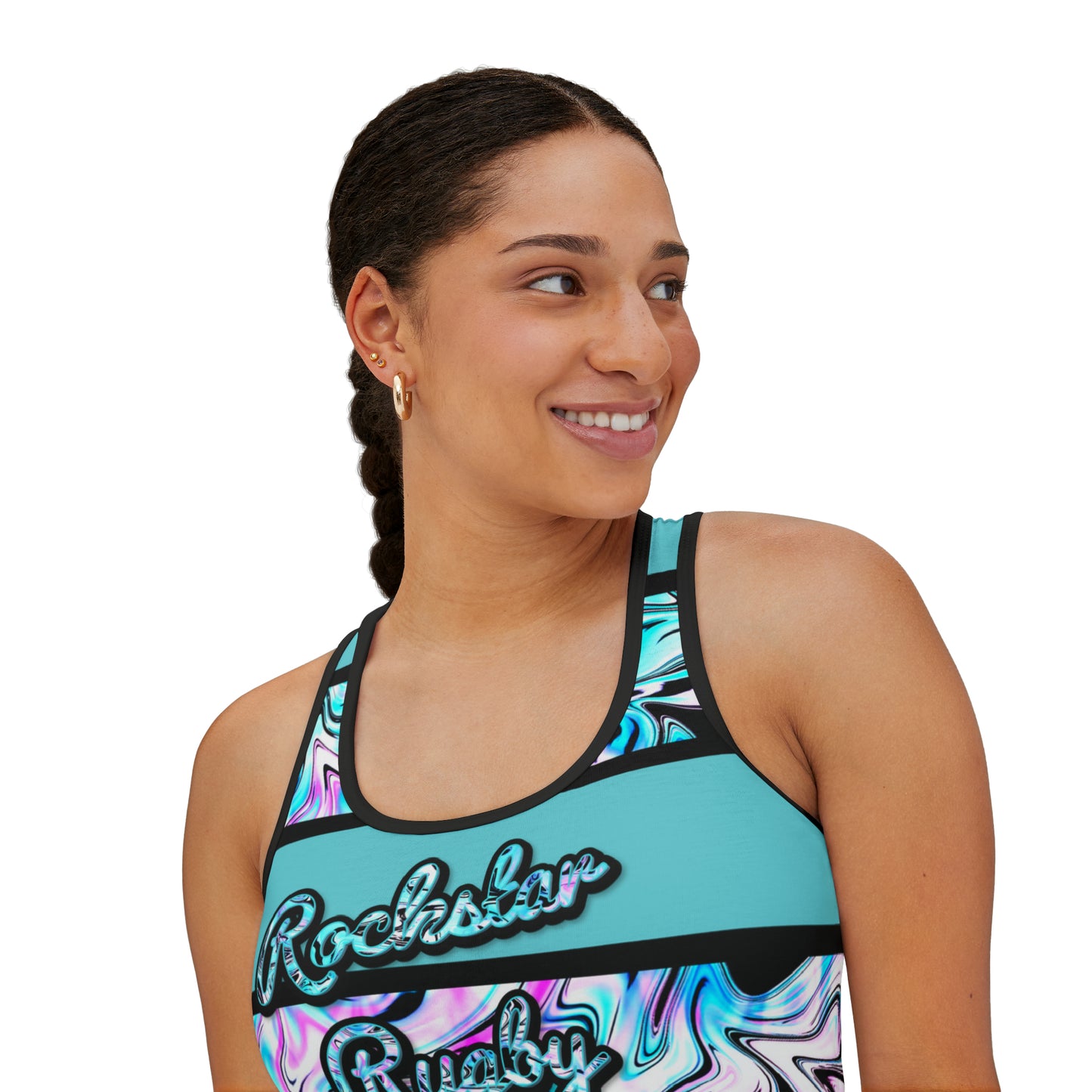Blueberry Trails Striped Tank Top