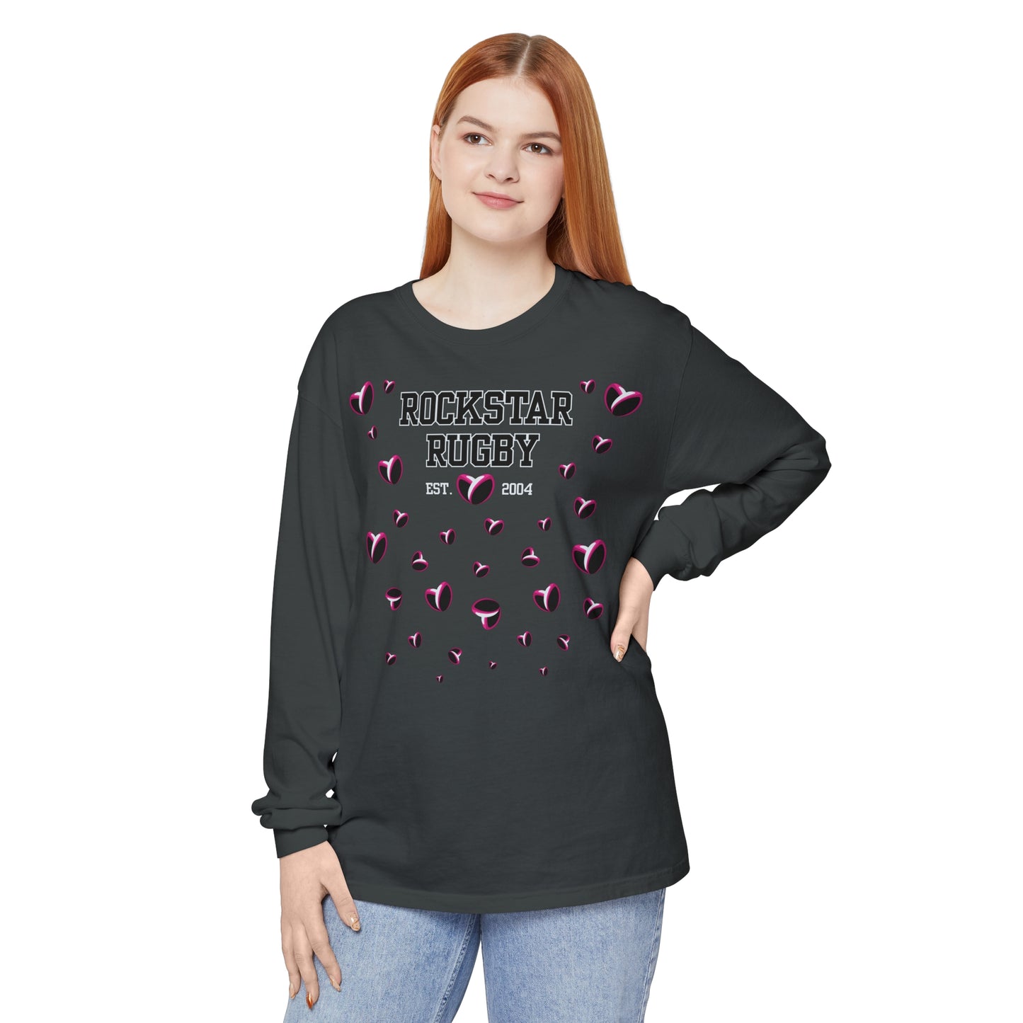 Rugby <3's Comfy Long Sleeve T-Shirt