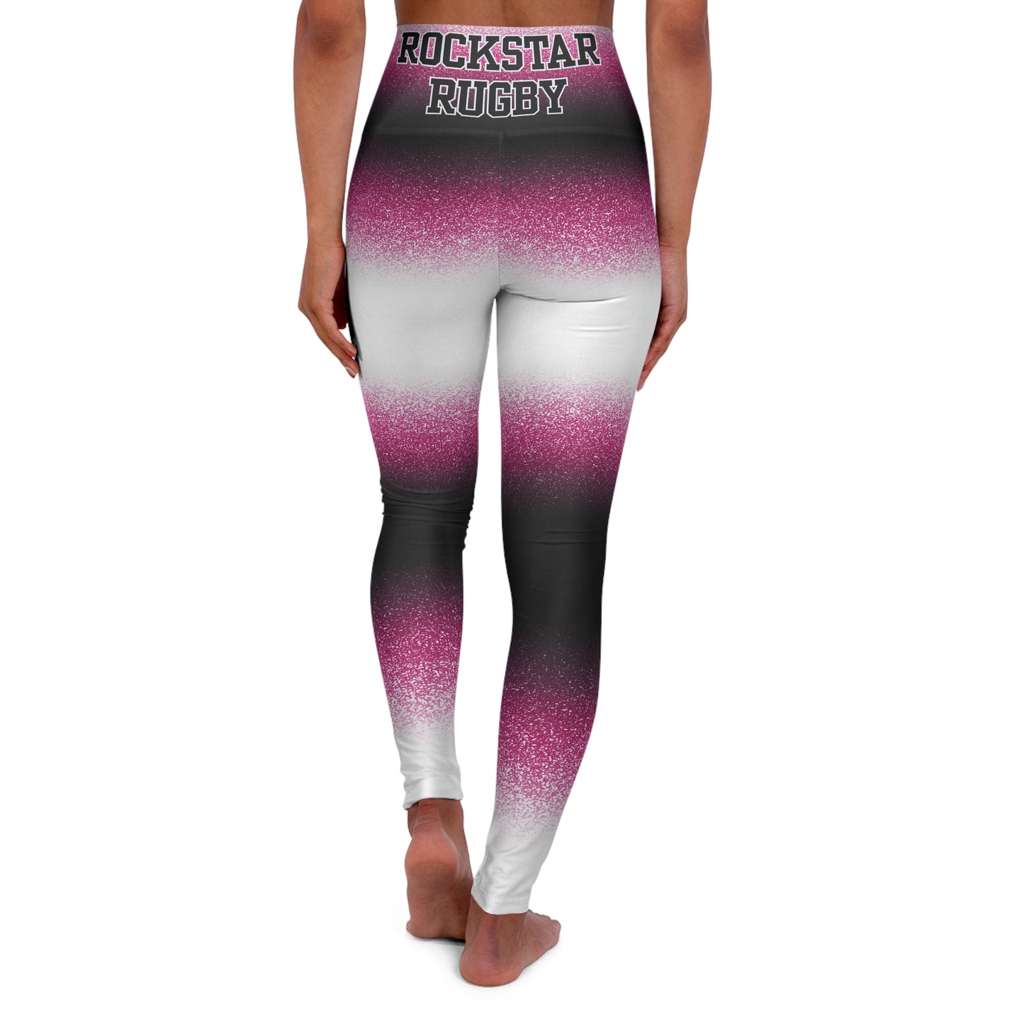 Pink Stardust High Waisted Leggings
