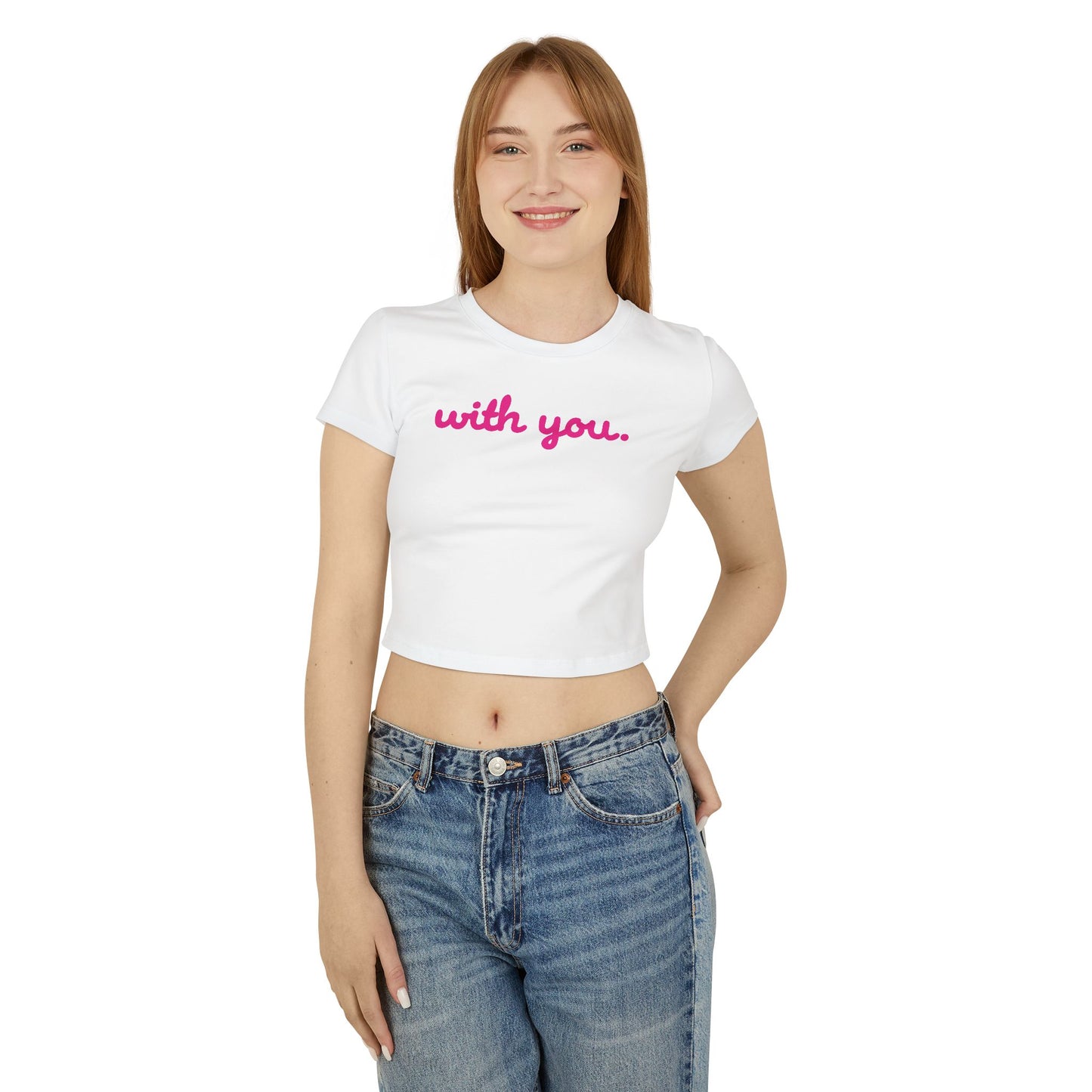 Baby Tee - Pink With You