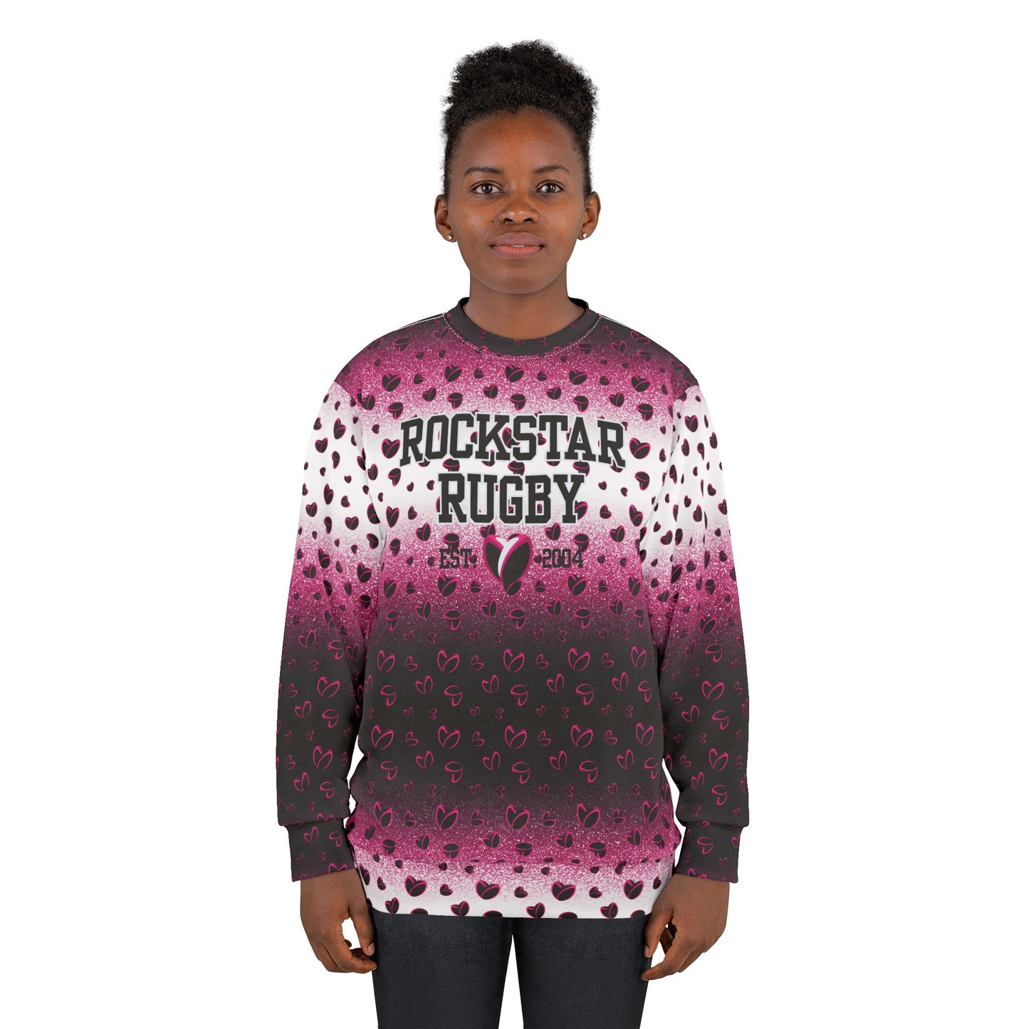 Pink Stardust & <3's Unisex Sweatshirt