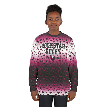 Pink Stardust & <3's Unisex Sweatshirt