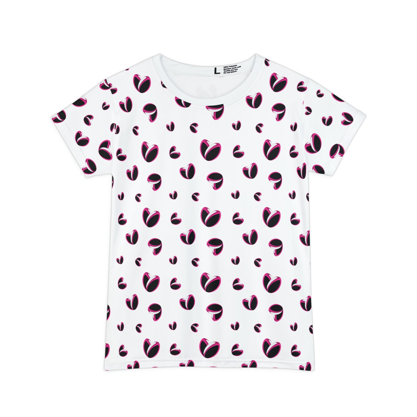 Rugby <3's Short Sleeve Shirt (White)