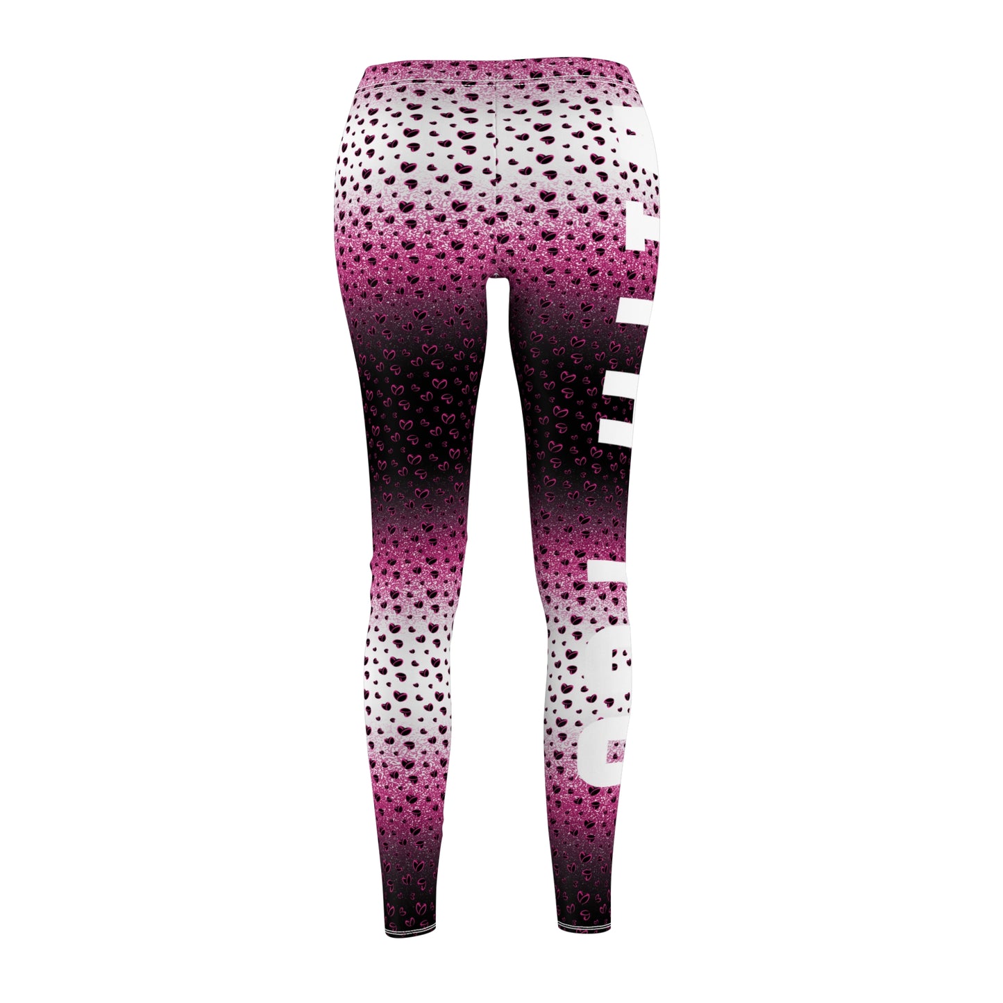 Pink Stardust & <3's With You Leggings