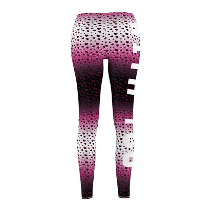 Pink Stardust & <3's With You Leggings