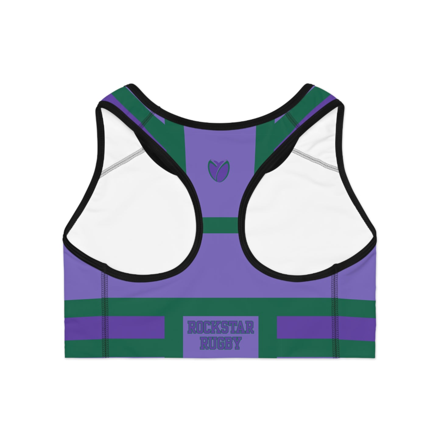 Grape Soda Moisture Wicking Sports Bra