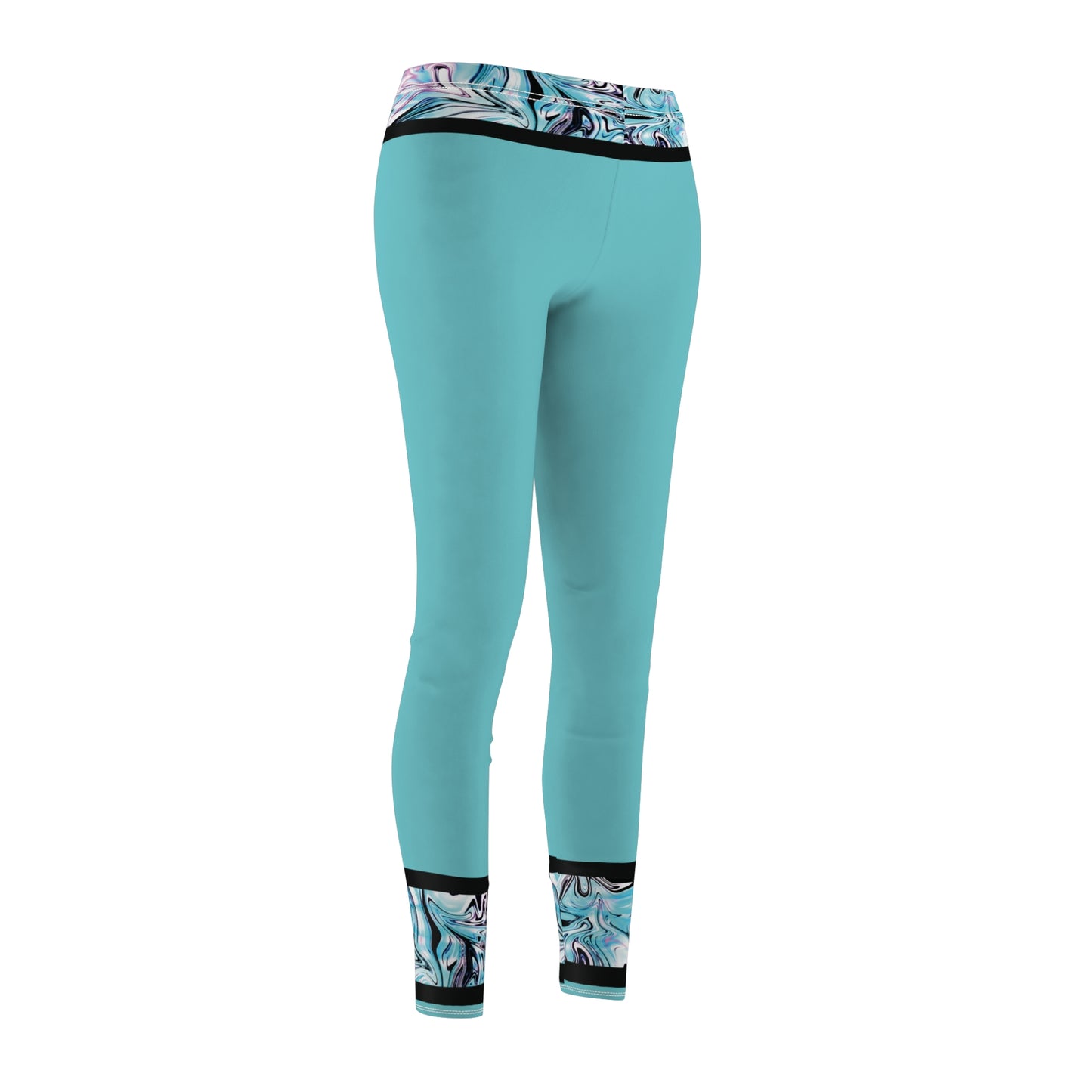 Blueberry Trails Leggings (Ankle Detail)