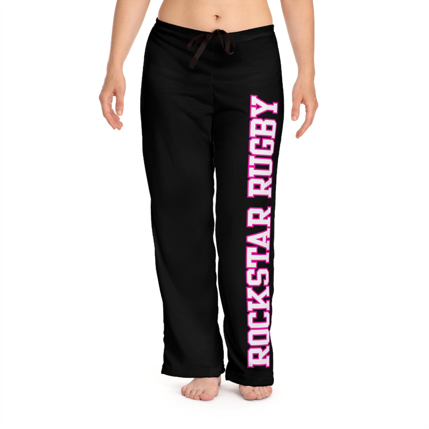 Black Rockstar Rugby Logo PJs