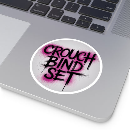 Crouch Bind Set Round Sticker
