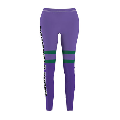 Grape Soda Rockstar Rugby Leggings (Thigh High & Leg Logo)