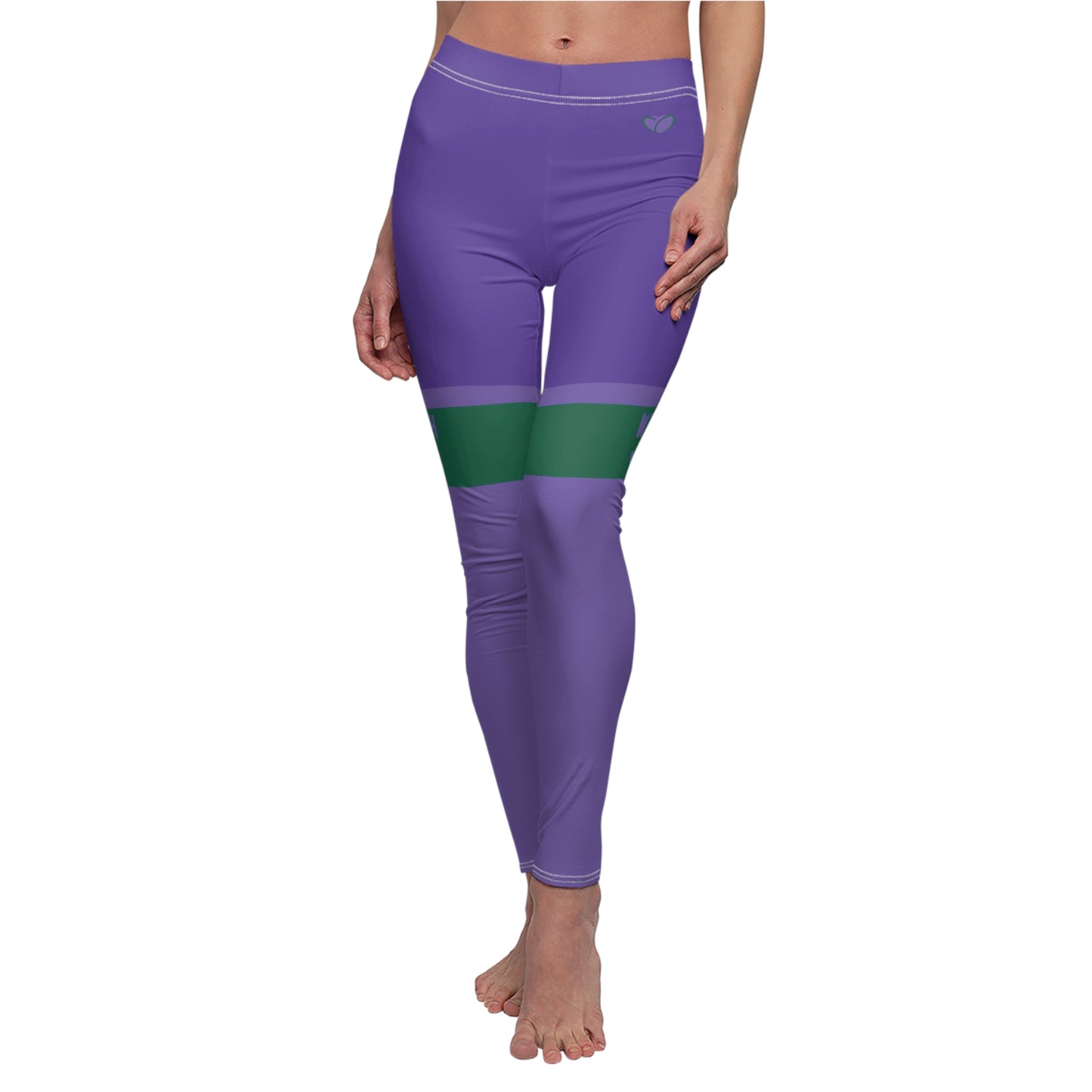 Grape Soda Leggings (Thigh High With You Detail)