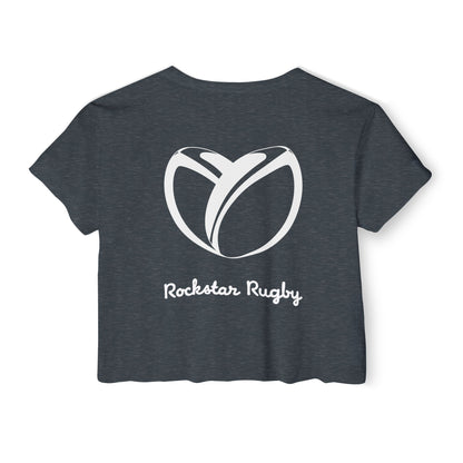 Rockstar Rugby Women's Festival Crop Top
