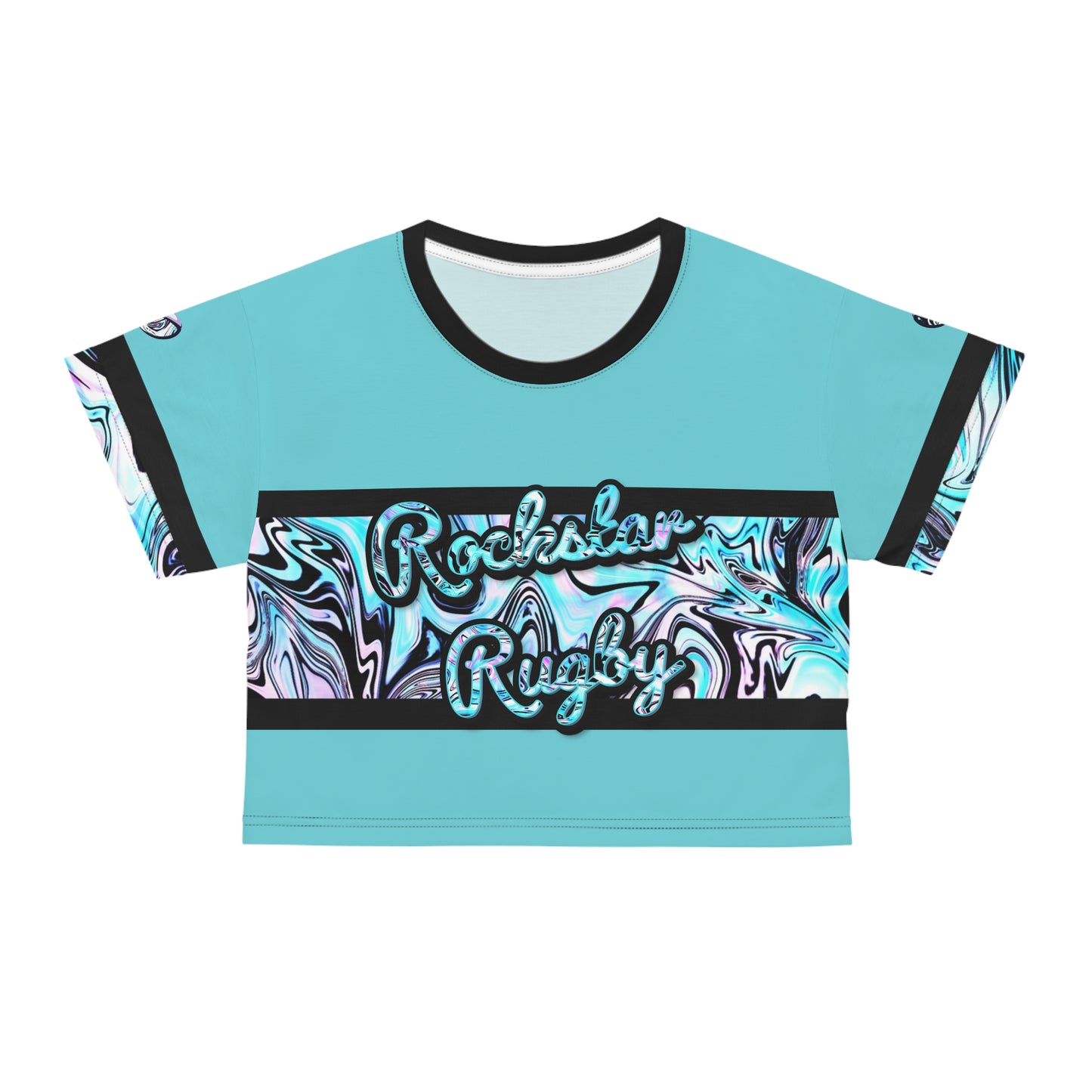 Blueberry Trails Cropped Tee