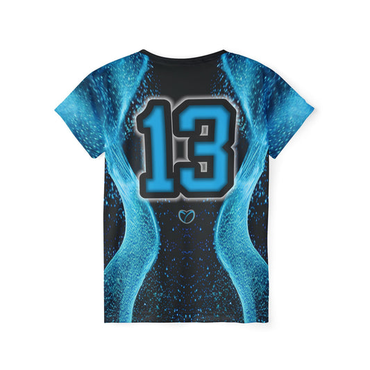 Glow Up Jersey - All Cyan #13