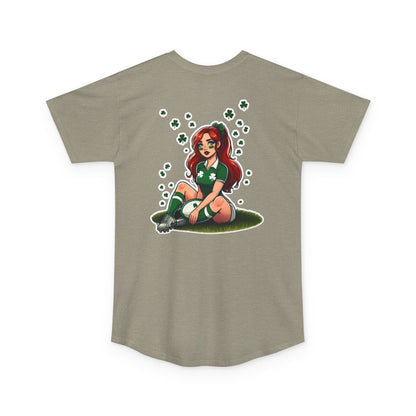 Lucky Shamrocks Long Body Urban Tee