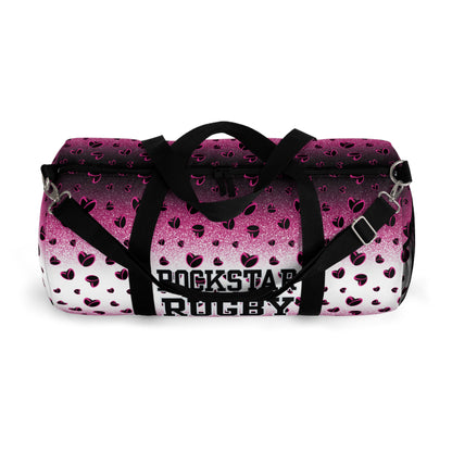 Pink Stardust & <3's Duffel Bag