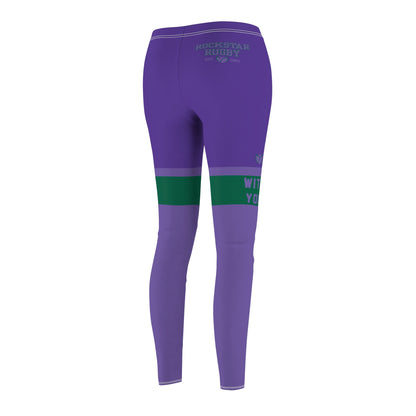 Grape Soda Leggings (Thigh High With You Detail)