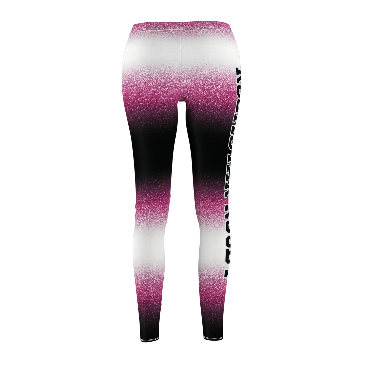 Pink Stardust Rockstar Rugby Leggings (Leg Logo)