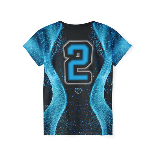 Glow Up Jersey - All Cyan #2