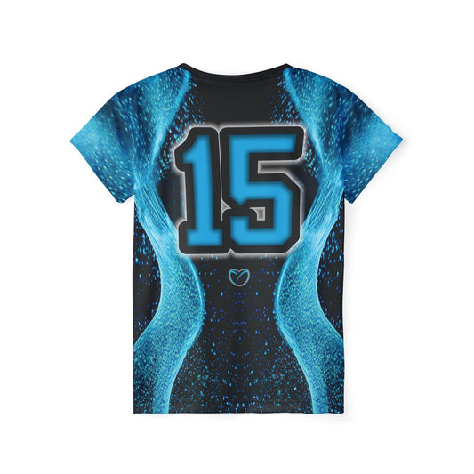 Glow Up Jersey - All Cyan #15