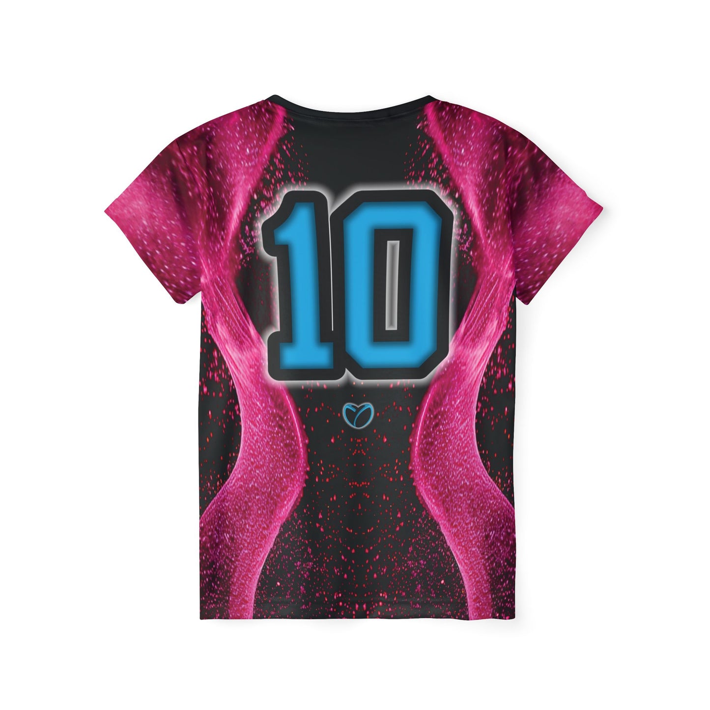 Glow Up Jersey - Pink + Cyan #10