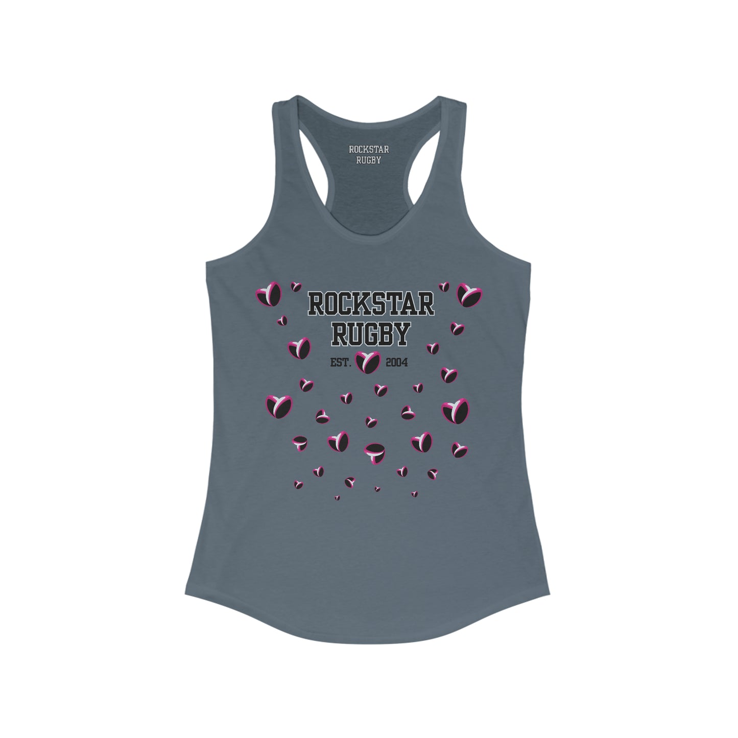 Rugby <3's Slim Fit Racerback Tank