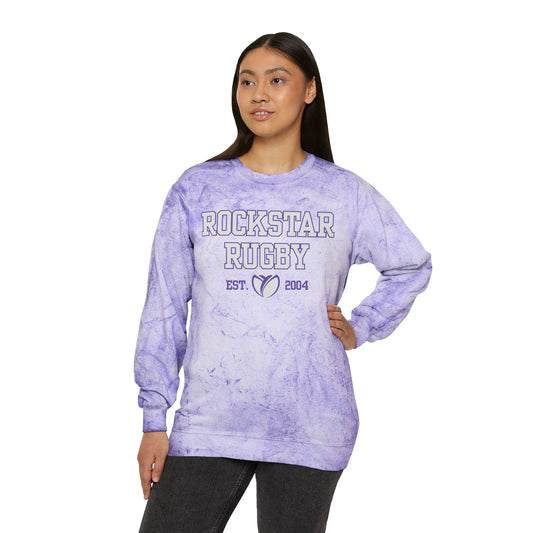Rockstar Rugby Lilac Tie-Dye Sweatshirt