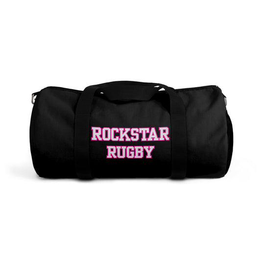 Rockstar Rugby Basic Black Duffel Bag