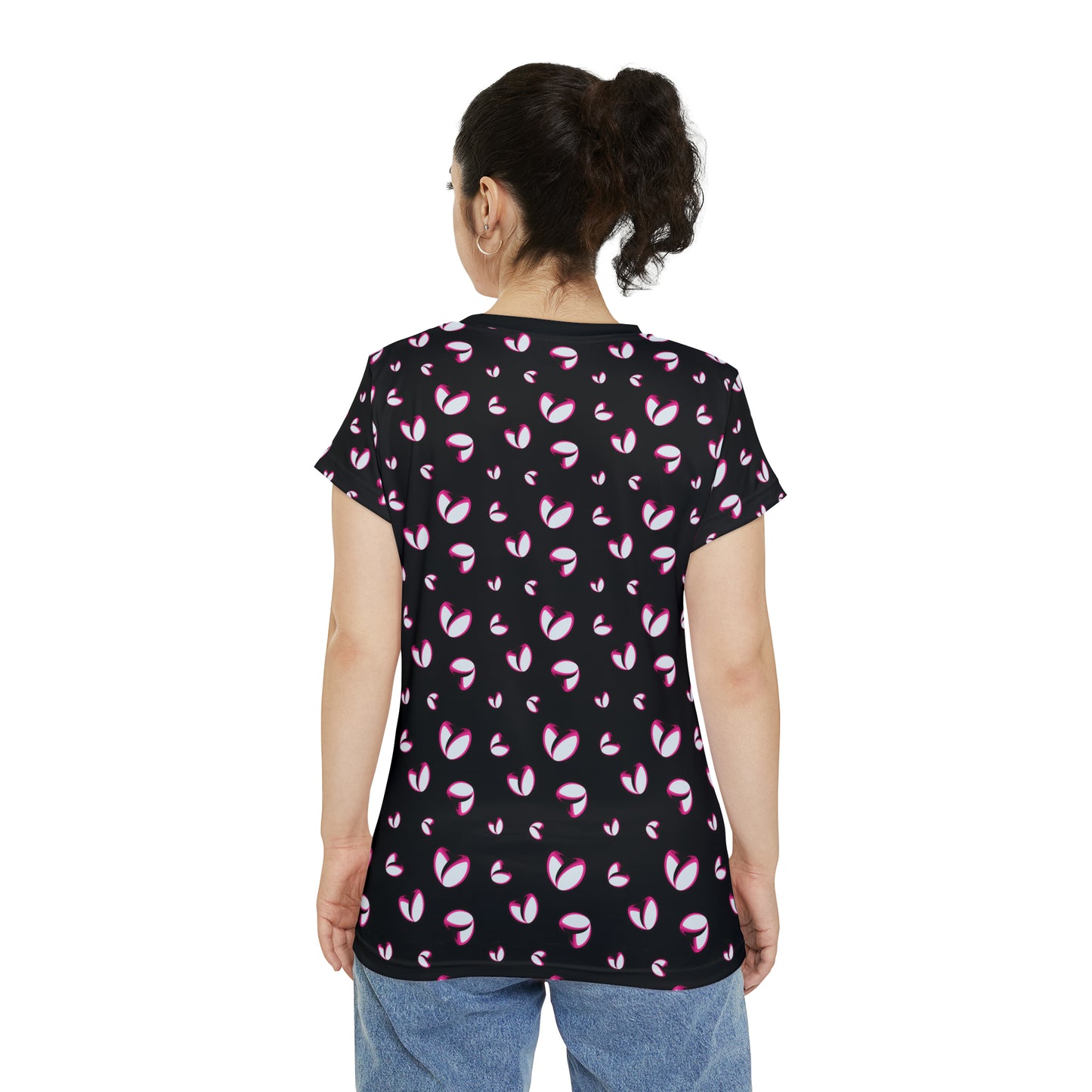 Rugby <3's Short Sleeve Shirt (Black)