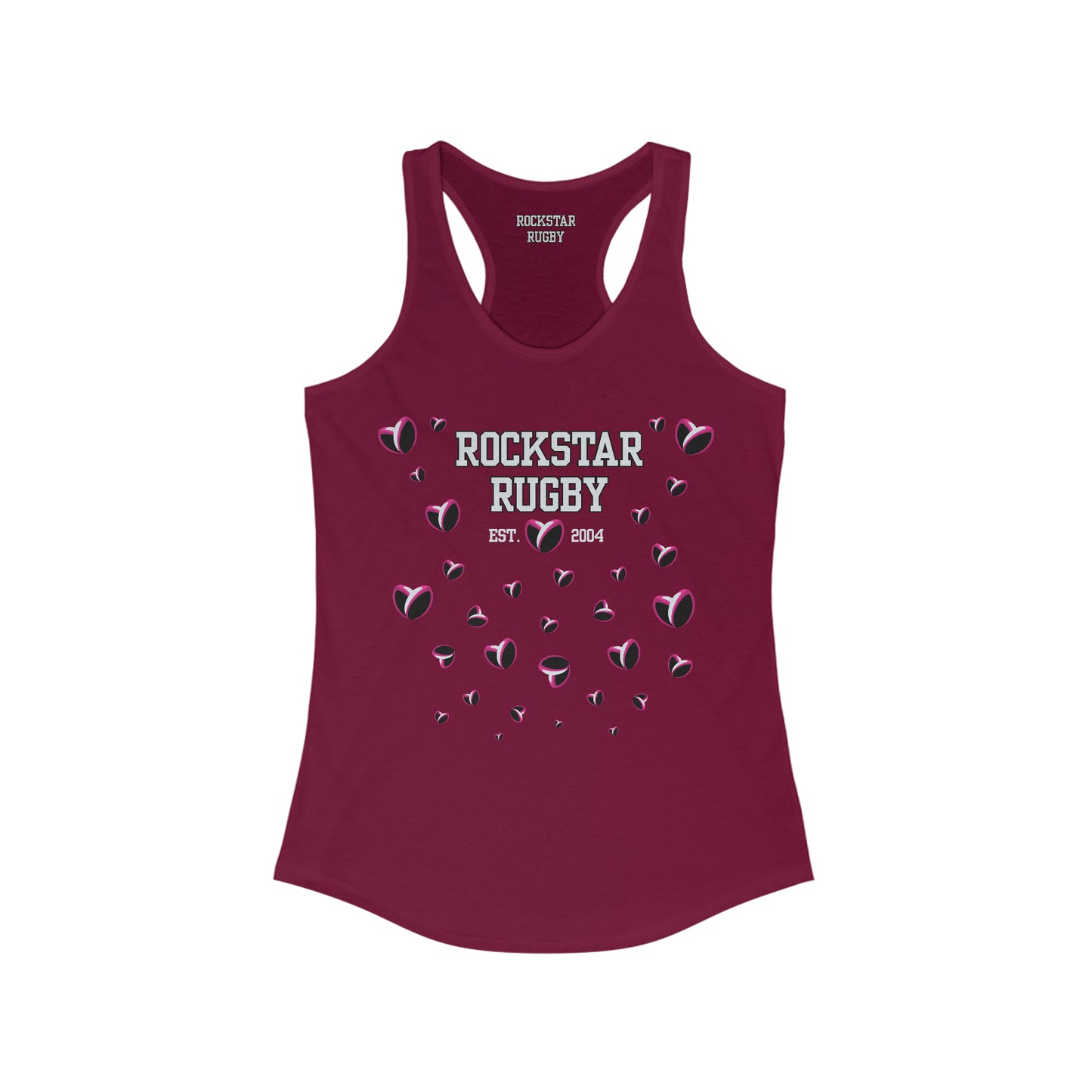 Rugby <3's Slim Fit Racerback Tank