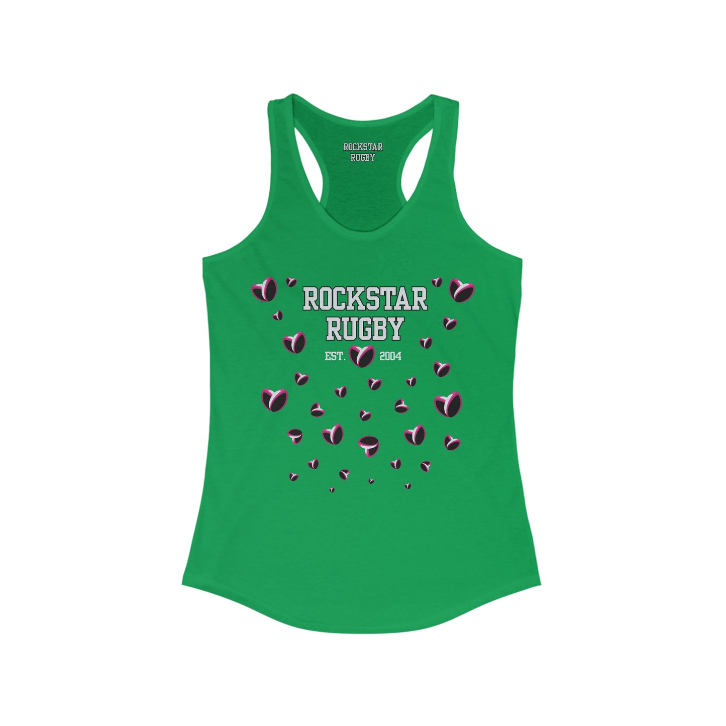 Rugby <3's Slim Fit Racerback Tank