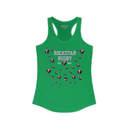 Rugby <3's Slim Fit Racerback Tank